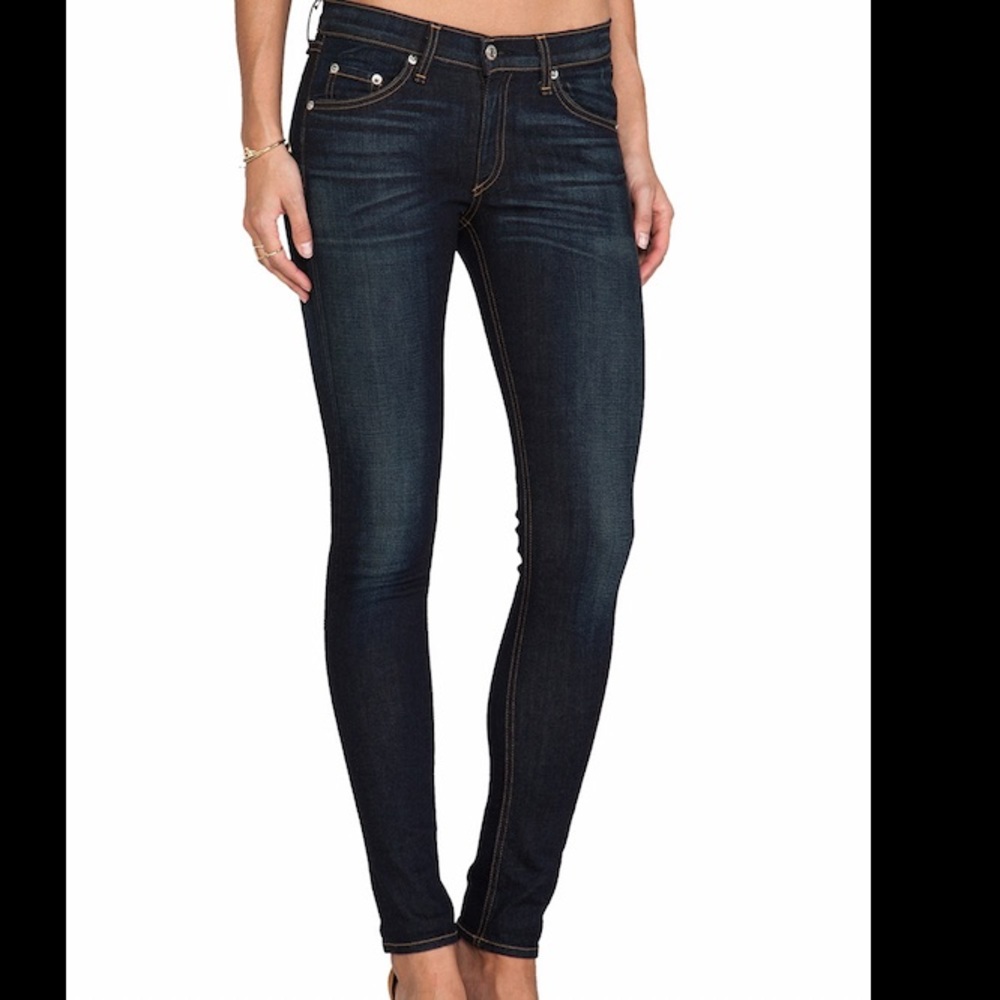 Rag and Bone Denim Jeans Skinny Plymouth Size 29